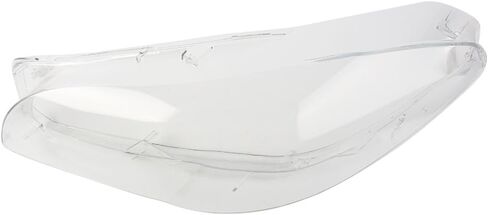 Cnkaka036 2pcs المصباح الأمامي المصابيح الأمامية العدسة غطاء رأس الغلاف غطاء العدسة غطاء الرأس واضحة لـ BMW F18/F10 (520 523 525 535 530) 2010-2014 in Kuwait