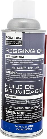 Polaris Fogging Oil 2870791 12oz Aerosol يمكن أن يصدأ التآكل ATV ATV Snowmobiles in Saudi Arabia