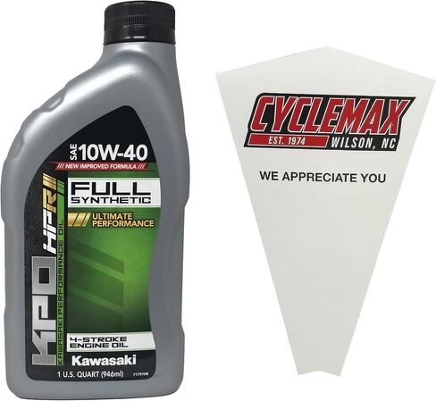 حزمة واحدة متوافقة مع Kawasaki KPO كاملة الاصطناعية 10W-40 OIL K61021-500-01Q in Kuwait