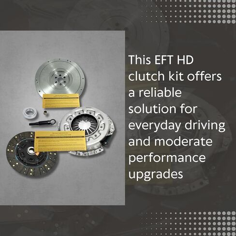 EFT HD Clutch Kit With Flywheel For 1983-1996 Nissan Pickup 720,D21, Pathfinder 2.0L, 2.4L 4 Cylinder - Enhanced Performance and Durability - 12 Month Brand Warranty in Saudi Arabia