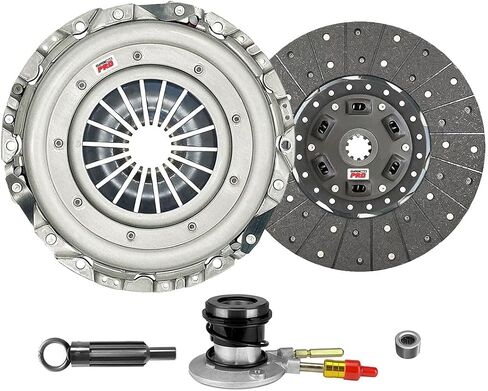 ClutchMaxPRO Heavy Duty OEM Clutch Kit with Slave Cylinder Compatible with 1996-2000 Chevy GMC C1500 C2500 C3500 K1500 K2500 K3500 P30 Silverado Tahoe P3500 Yukon (CP04170HDWS-CK) in Saudi Arabia