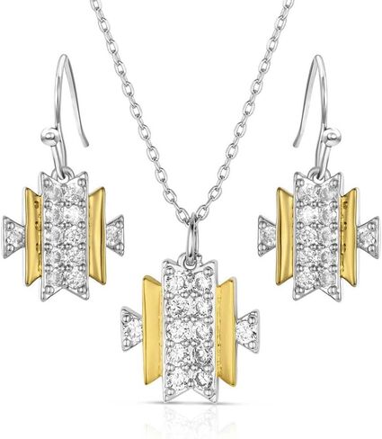 مجموعة مجوهرات Montana Silversmiths للسيدات بتلات متساقطة، 18 بوصة JS5643 in Kuwait