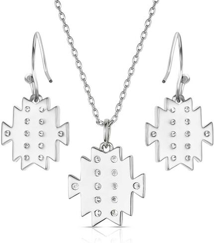 مجموعة مجوهرات Montana Silversmiths للسيدات بتلات متساقطة، 18 بوصة JS5643 in Kuwait