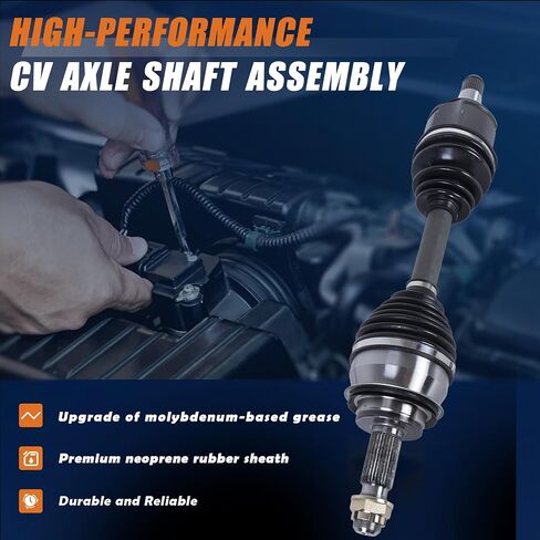 Front Right CV Axle Shaft Assembly 2pcs Compatible with 2010-2022 Lexus GX460, 2003-2009 GX470, 2003-2022 Toyota 4Runner, 2007-2014 FJ Cruiser, 2005-2020 Toyota Tacoma Axle Shaft Assembly in Saudi Arabia