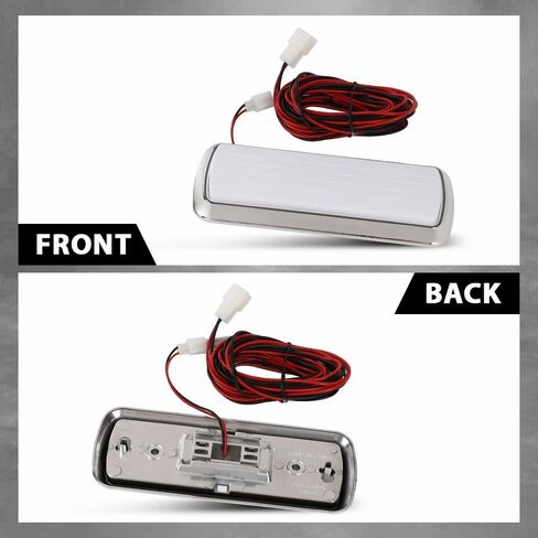 ALLGOOD LED Dome Light Lamp Assembly, Compatible with Chevy GMC Pickup Truck C/K 10 20 30 1960 1961 1962 1963 1964 1965 1966 1967 1968 1969 1970 1971 1972, Chrome Base in Saudi Arabia