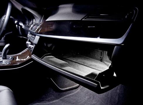 Ijdmtoy كامل LED قفاز LED مصباح التوافق مع BMW 1 3 X1 X3 X5 Series Mini Cooper ، استبدال OEM ، مدعوم من 18-SMD Xenon LED LID in Saudi Arabia