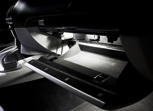 Ijdmtoy كامل LED قفاز LED مصباح التوافق مع BMW 1 3 X1 X3 X5 Series Mini Cooper ، استبدال OEM ، مدعوم من 18-SMD Xenon LED LID in Saudi Arabia