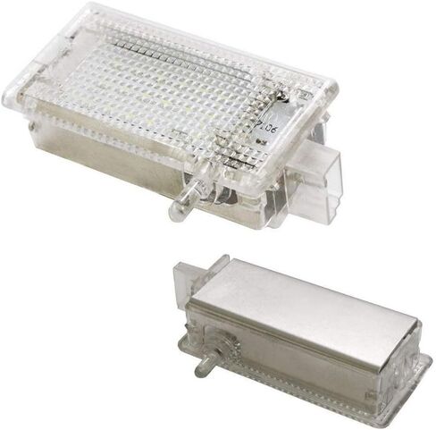 Ijdmtoy كامل LED قفاز LED مصباح التوافق مع BMW 1 3 X1 X3 X5 Series Mini Cooper ، استبدال OEM ، مدعوم من 18-SMD Xenon LED LID in Saudi Arabia