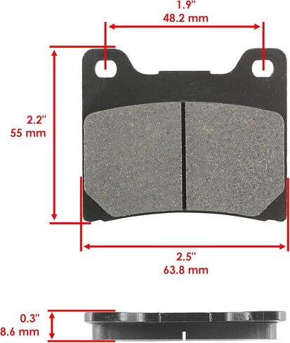 منصات الفرامل الخلفية Caltric متوافقة مع Yamaha YZF600 YZF 600 YZF600R YZF-600R 1995-2007 منصات الفرامل الخلفية in Saudi Arabia