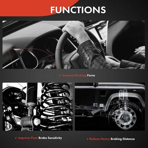 A -Premium Front Driver و Brake Side Skhose خراطيم هيدروليكي متوافق مع نماذج شيفروليه و GMC المختارة - Blazer ، Jimmy ، 1998 1999 2000 - استبدل# 22163515 (حزمة 2) in Saudi Arabia