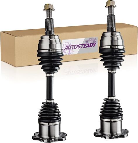 استبدال محور CV الأمامي لعام 2002 2003 2004 2005 2006 شيفروليه أفالانش 1500 كاديلاك إسكاليد تحويلة ، ل GMC Sierra Yukon XL Chevy Tahoe Suburban Silverado 1500 Assembly [6-Lug ؛ 4WD] in Kuwait