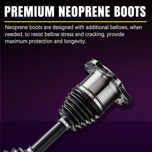 استبدال محور CV الأمامي لعام 2002 2003 2004 2005 2006 شيفروليه أفالانش 1500 كاديلاك إسكاليد تحويلة ، ل GMC Sierra Yukon XL Chevy Tahoe Suburban Silverado 1500 Assembly [6-Lug ؛ 4WD] in Kuwait