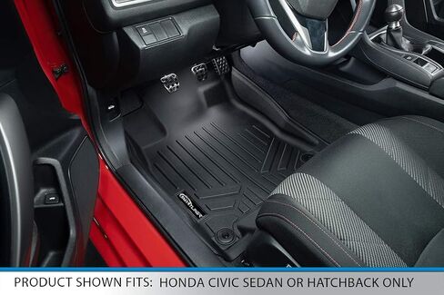 Smartliner Custom Fit Floor Mats 2 صف بطانة الصف 2016-2021 Honda Civic in Saudi Arabia