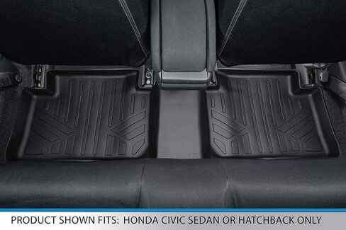 Smartliner Custom Fit Floor Mats 2 صف بطانة الصف 2016-2021 Honda Civic in Saudi Arabia