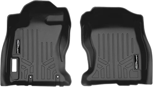SMARTLINER Custom Fit All Weather 1st Row Floor Mat Liner Set Compatible with 2018-2023 Subaru Crosstrek in Saudi Arabia