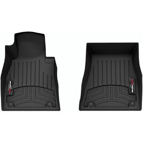 WeatherTech Custom Fit FloorLiners for Nissan Z - 1st Row (4418111), Black in Saudi Arabia