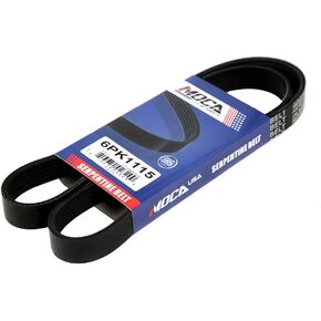MOCA 6PK1115 EPDM Serpentine Belt 09-12 for Volkswagen Jetta/Tiguan/GTI & for Audi TT Quattro & for Audi A3 2.0L & 94-97 for Honda Accord 2.2L in Saudi Arabia