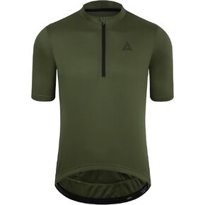 رجال ركوب الدراجات جيرسي الأكمام قصيرة الدراجة جيرسي 1/3 سستة ملونة نادي ملونة ، ركوب الدراجات جيب قميص السوستة in Kuwait