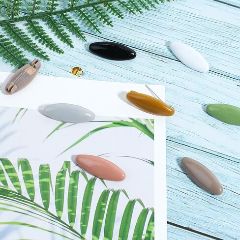 16pcs حجاب دبابيس وشاح دبابيس السلامة ملونة جوفاء البيضاوي دبوس الوشاح دبوس الدبوس الزخرفة ديكور وشاح البلاستيك ملحقات الحجاب للنساء in Saudi Arabia