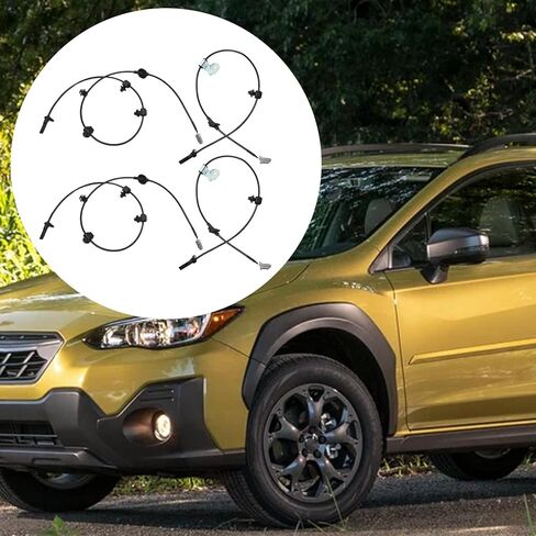 4pcs 27540sg000 ABS SPEED SPEED SESSOR اليمين اليسرى الجانبية الأمامية ، استبدال Subaru Crosstrek 2016-2017 Forester 2014-2018 ، يحل محل 27540SG011 in Kuwait