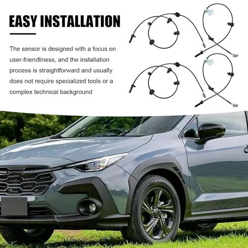 4pcs 27540sg000 ABS SPEED SPEED SESSOR اليمين اليسرى الجانبية الأمامية ، استبدال Subaru Crosstrek 2016-2017 Forester 2014-2018 ، يحل محل 27540SG011 in Kuwait