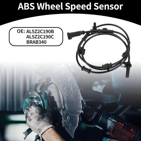مستشعر سرعة عجلة ABS No.AL5Z2C190B/AL5Z2C190C/BRAB340 الخلفي على جانب الركاب الأيمن من أجل Ford for Ranger 2010-2011 in Saudi Arabia