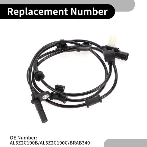 مستشعر سرعة عجلة ABS No.AL5Z2C190B/AL5Z2C190C/BRAB340 الخلفي على جانب الركاب الأيمن من أجل Ford for Ranger 2010-2011 in Saudi Arabia