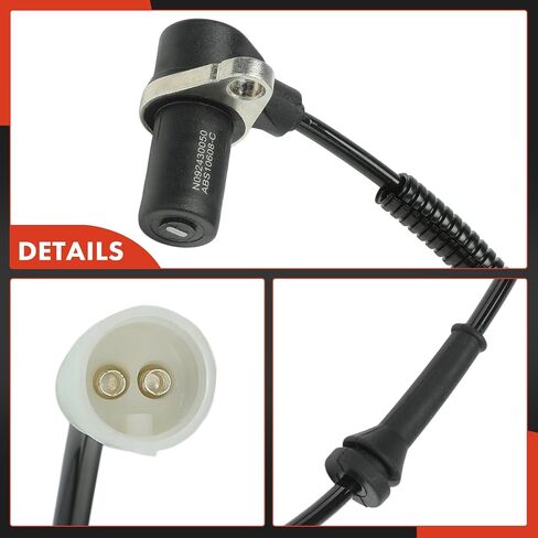 A-Premium 2PCS Front ABS Wheel Speed Sensor Compatible with Chevrolet Models - Optra 2004 2005 2006 2007 in Saudi Arabia