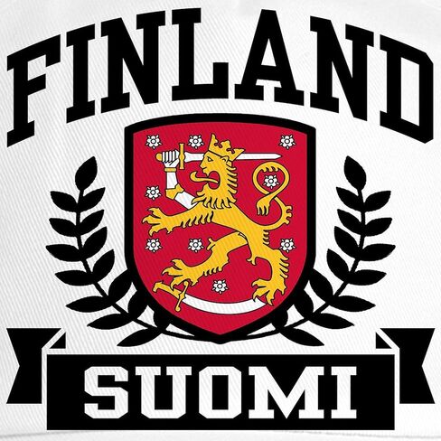 CafePress Finland Suomi Cap Unique Adjustable Baseball Hat White in Saudi Arabia