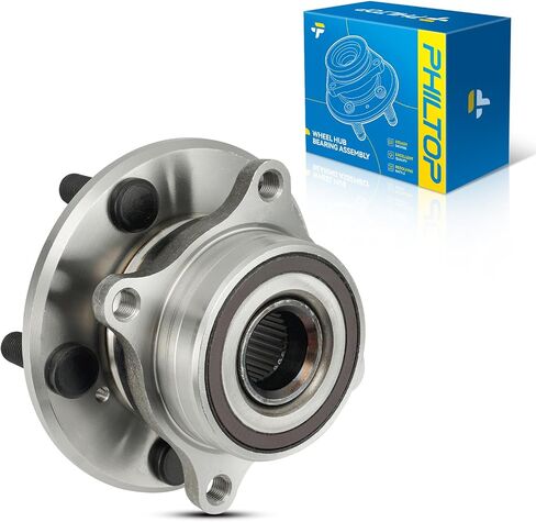 PHILTOP 513293 Front Wheel Hub Assembly Fit for Honda Odyssey 2011-2017, 5 Lugs Wheel Hub Bearings W/ABS in Saudi Arabia