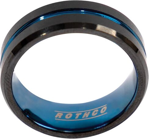 Rothco Tungsten Carbide RING BLUE RING in Saudi Arabia
