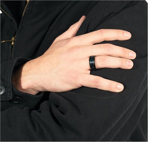 Rothco Tungsten Carbide RING BLUE RING in Saudi Arabia