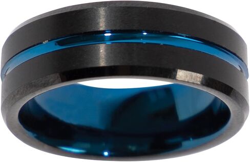 Rothco Tungsten Carbide RING BLUE RING in Saudi Arabia