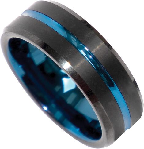 Rothco Tungsten Carbide RING BLUE RING in Saudi Arabia