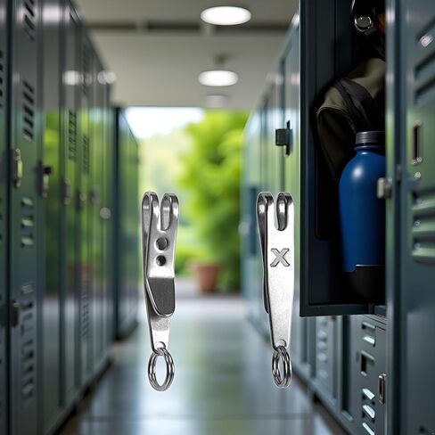 مقطع جيب مفاتيح الفولاذ المقاوم للصدأ مقطع التعليق متعدد الأغراض وحامل حلقة المفتاح لأدوات EDC في الهواء الطلق multitools وملحقاتها in Saudi Arabia