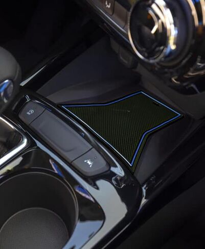 إدراج حامل الكأس لعام 2024 2025 ملحقات Chevy/Chevrolet Trax (LS ، 1RS LT ، 2RS ، ACTIVE) الداخلية المخصصة غير المخصصة للانزلاق ، لحصير بطانة وحدة التحكم المركزية ، لبطانات جيب الأبواب 14pcs (أصفر) in Kuwait