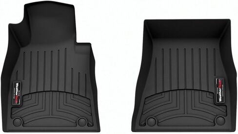 WeatherTech Custom Fit FloorLiners for Nissan Z - 1st Row (4418111), Black in Saudi Arabia