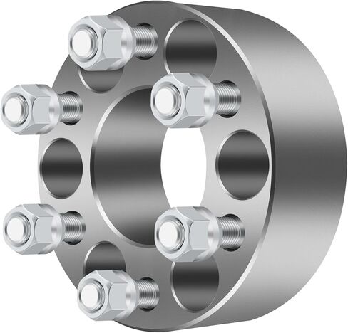ECCPP 4PCS 2 "6 Lug Wheel Spacers Kits 6x4.5 to 6x4.5 6x114.3 فواصل العجلات تناسب 1991-2004 ل Dodge Dakota 1998-2006 ل Dodge Durango in Saudi Arabia