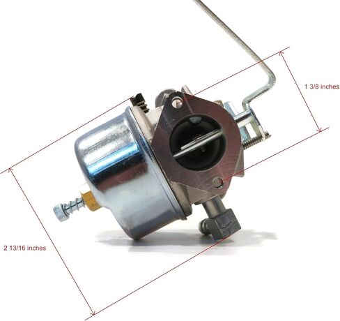 The ROP Shop Carburetor with Gasket for Tecumseh H30-35387V, H30-35387W, H30-35387X Tillers in Saudi Arabia