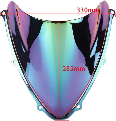 Gzyf Motorcycle Windshield يناسب Uzuki GSXR 600/750 2006-2007 K6 ، Iridium العميق in Kuwait