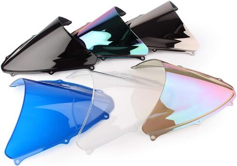 Gzyf Motorcycle Windshield يناسب Uzuki GSXR 600/750 2006-2007 K6 ، Iridium العميق in Kuwait