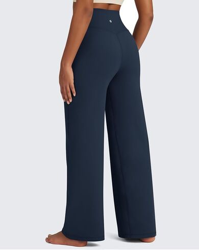 G4free Fleece سراويل مبطنة سراويل يوجا الساق مع جيوب غير رسمية عالي الخصر محيط 29 "/31"/33 " in Kuwait
