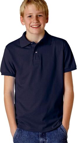 Jerzees Youth 50/50 Jersey Polo 437Y in Kuwait