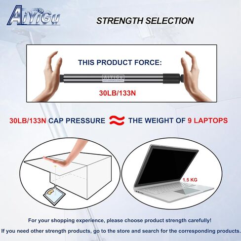 7.5 بوصة 30 رطل/133N صدمة الغاز دعامة الربيع لرفع الربيع لربط خزانة RV Toolbox Toy Box Sentry Send in Saudi Arabia