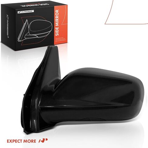A-Premium Driver Side Manual Door Mirror - Compatible with Toyota Matrix 2003-2008 - Non-Heated, Non-Folding, Black Outside Rear View Mirror - Replace# 8794002400 in Saudi Arabia