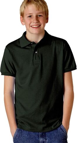 Jerzees Youth 50/50 Jersey Polo 437Y in Kuwait