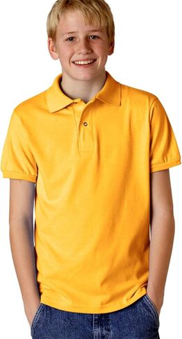 Jerzees Youth 50/50 Jersey Polo 437Y in Saudi Arabia