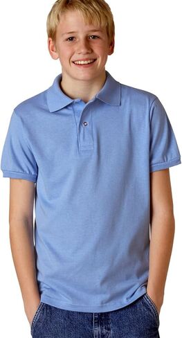 Jerzees Youth 50/50 Jersey Polo 437Y in Kuwait