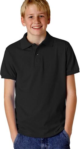Jerzees Youth 50/50 Jersey Polo 437Y in Kuwait