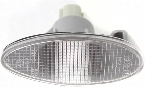 Karparts360 ل Mitsubishi Lancer 2004 2005 2006 2007 سائق أضواء المكرر الجانبي وجانب الركاب | زوج | مع المصباح (s) | استبدال MI2571100 | MR991187 in Kuwait